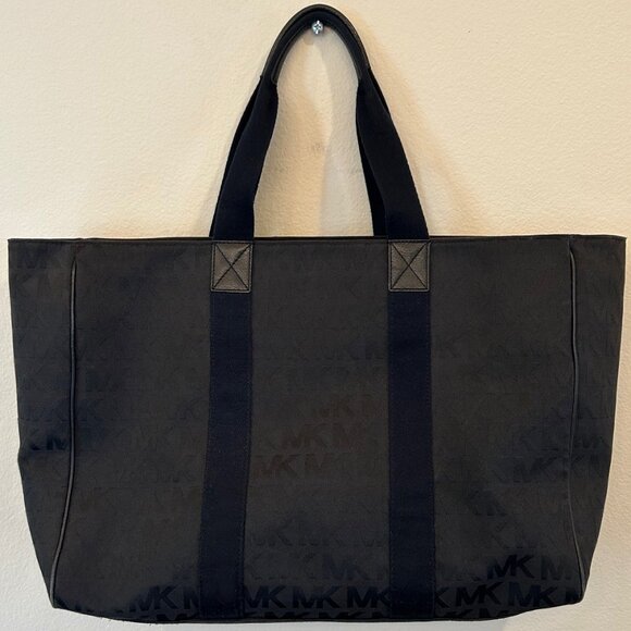 MICHAEL Michael Kors large black tote bag - Picture 2 of 12